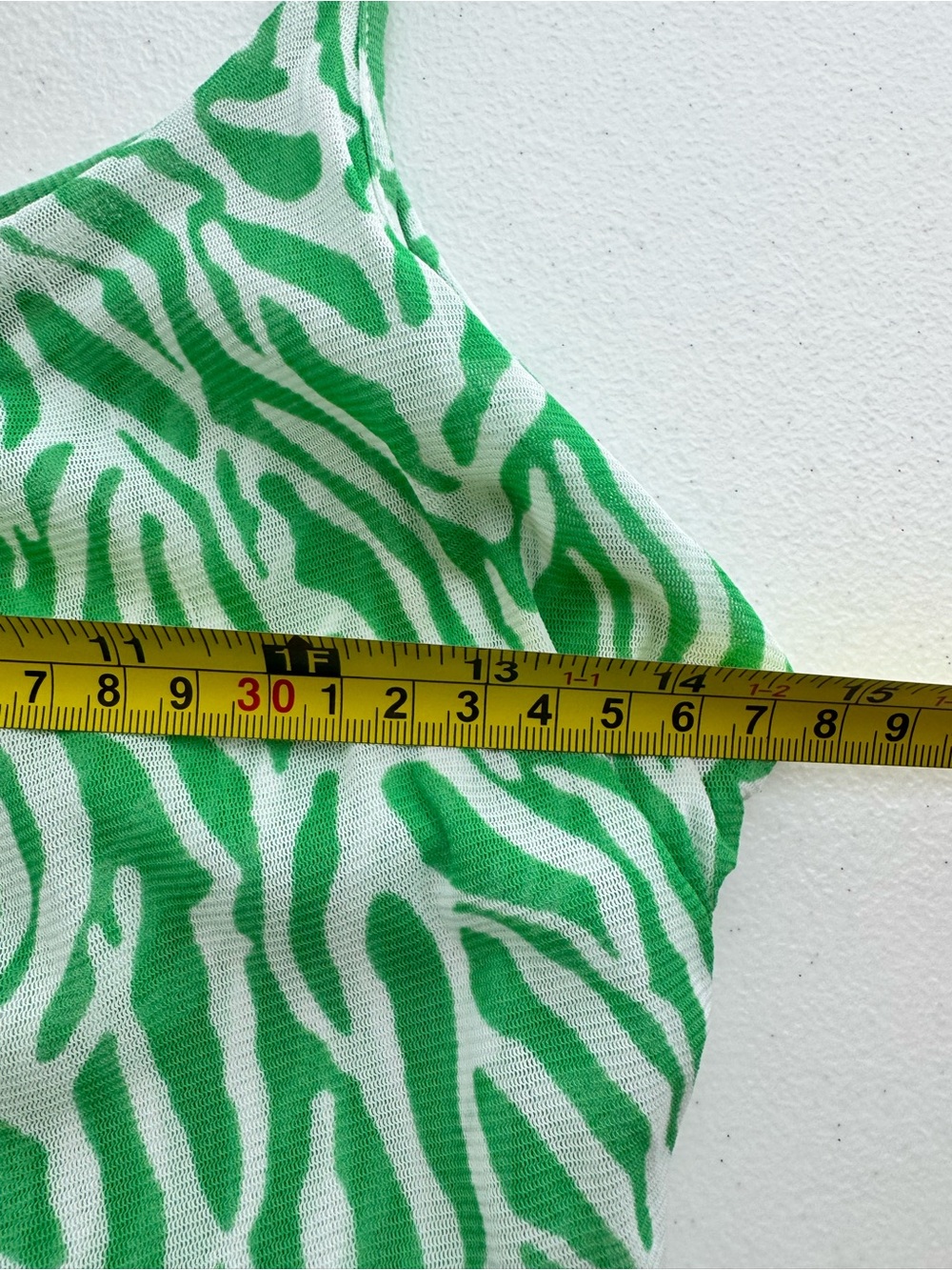 Diane von Furstenberg Target Green Zebra Print Tiered Ruffle Maxi Dress Size M - Picture 2 of 8